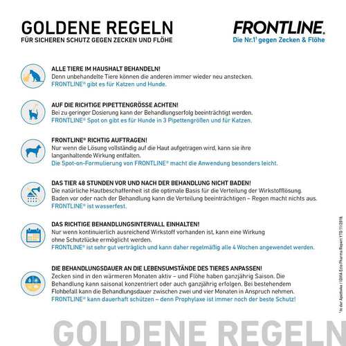 Frontline Spot on H 10 L&ouml;sung f&uuml;r Hunde - 6