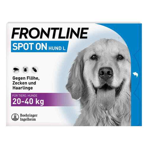 Frontline Spot on H 40 L&ouml;sung f&uuml;r Hunde - 1