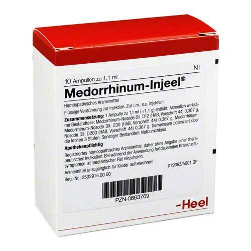 MEDORRHINUM Injeel Ampullen - 1