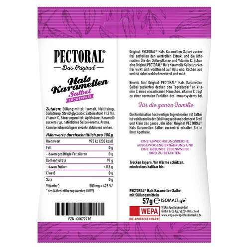 Pectoral Salbei Bonbons zuckerfrei - 2