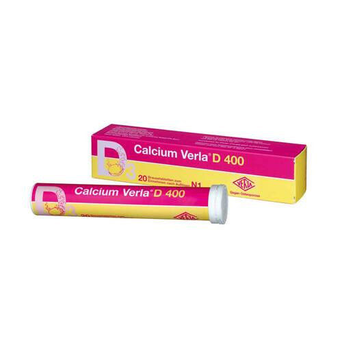 Calcium Verla D 400 Brausetabletten - 1