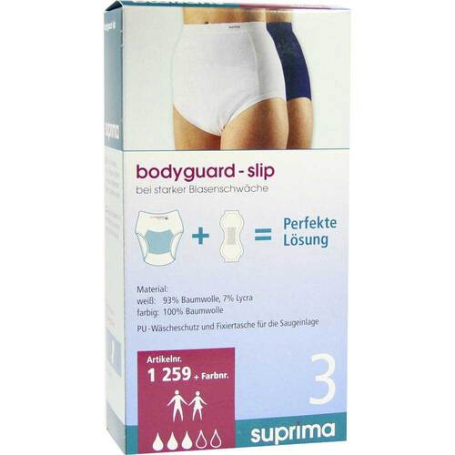 Suprima Slip bodyguard 3 Gr&ouml;&szlig;e 44 / 46 wei&szlig; - 1