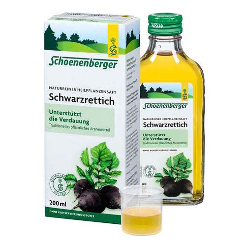 Schwarzrettich Schoenenberger Heilpflanzens&auml;fte - 1