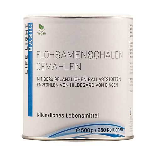 Flohsamenschalen gemahlen Pulver - 1