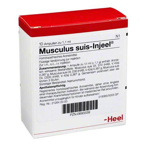 MUSCULUS SUIS Injeel Ampullen - 1