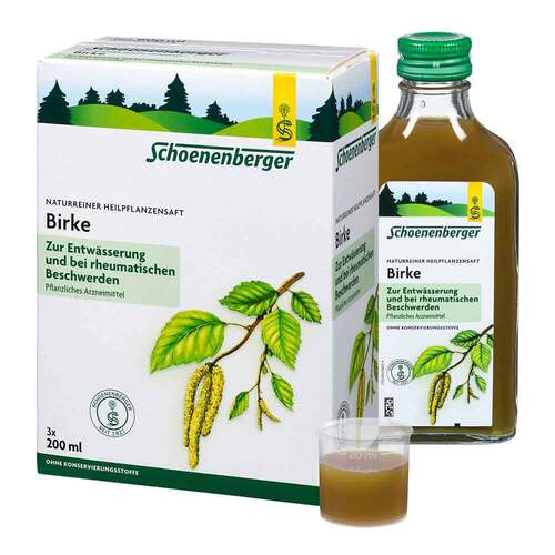 Birkensaft Schoenenberger Heilpflanzens&auml;fte - 1