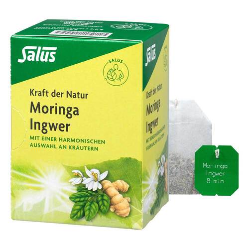 Moringa Ingwer Kr&auml;utertee Kraft der Natur Salus - 1