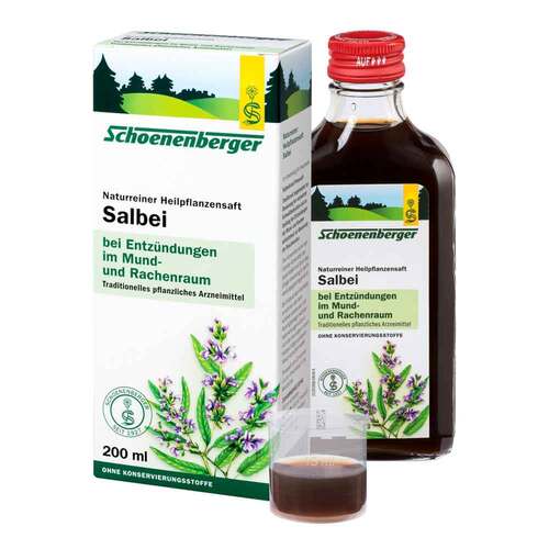 Salbei Saft Schoenenberger Heilpflanzens&auml;fte - 1