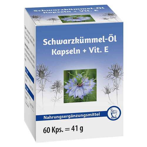 Schwarzk&uuml;mmel&ouml;l Kapseln + Vitamin E - 1