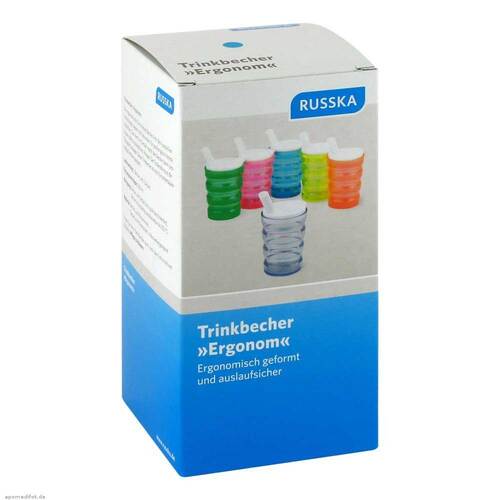 TRINKBECHER Ergonom blau - 1