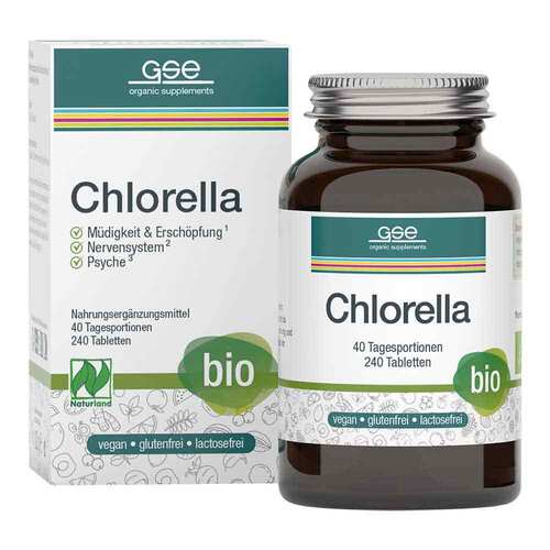 Gse Chlorella 500 mg Bio Naturland Tabletten - 1