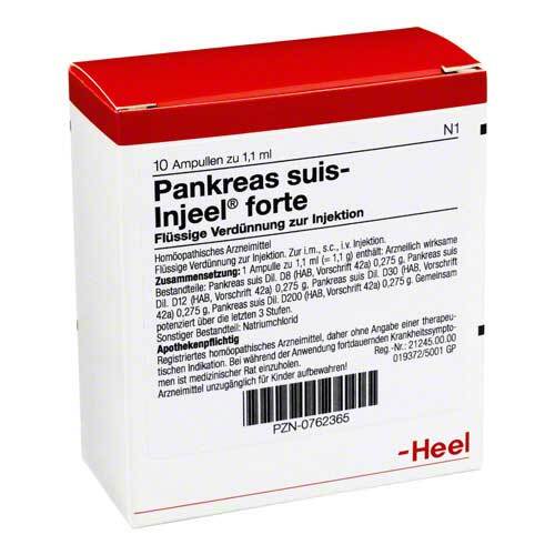 PANKREAS SUIS Injeel forte Ampullen - 1