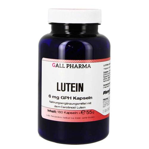 Lutein 6 mg Gph Kapseln - 1