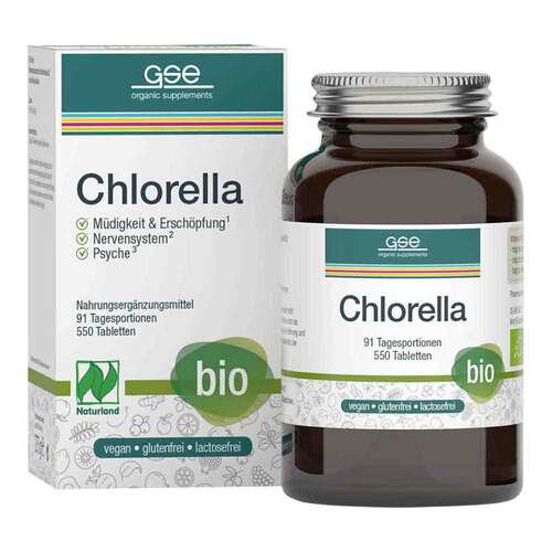 Gse Chlorella 500 mg Bio Naturland Tabletten - 1