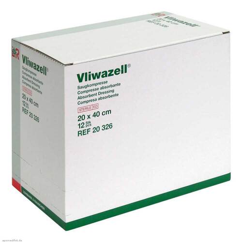 Vliwazell Saugkompressen steril 20x40 cm - 1