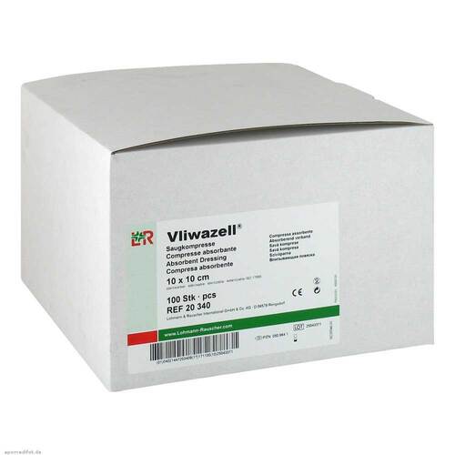 Vliwazell Saugkompressen unsteril 10x10 cm - 1