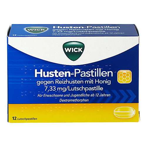 Wick Husten Pastillen gegen Reizhusten mit Honig - 1