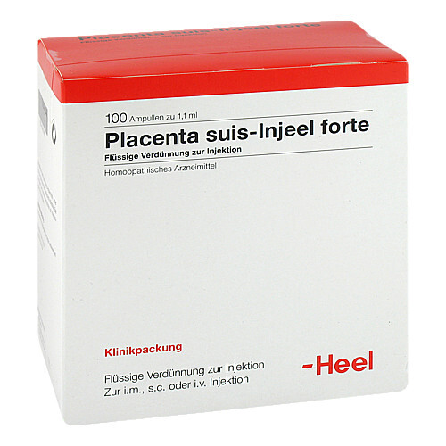 PLACENTA SUIS Injeel forte Ampullen - 1