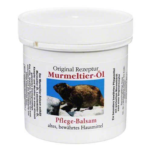 Murmeltier&ouml;l Pflege Balsam - 1