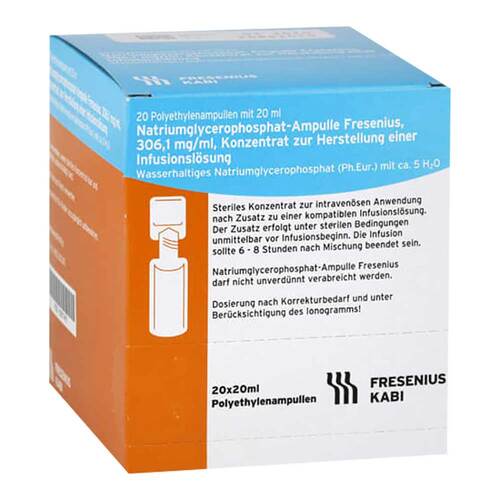Natriumglycerophosphat Ampulle Infusionsl&ouml;sung -Konzentrat  - 1