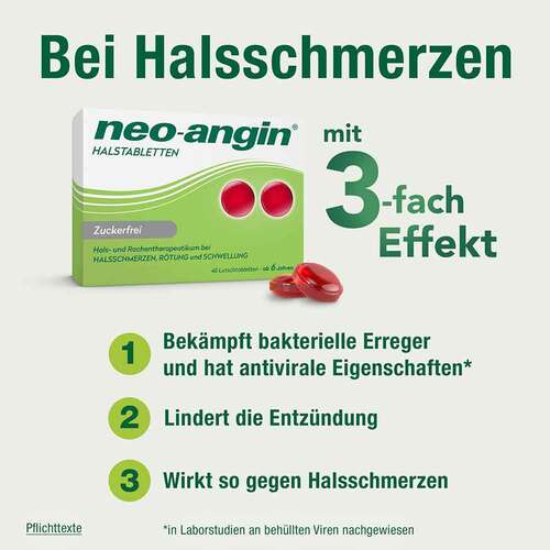 Neo-Angin Halstabletten zuckerfrei - 2