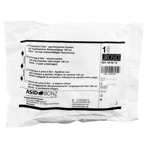 Urosid Urindr.System2l 120 cm Schl.Ablassh.senkr. - 1