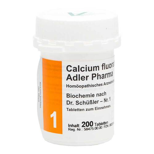 BIOCHEMIE Adler 1 Calcium fluoratum D 12 Tabletten - 1