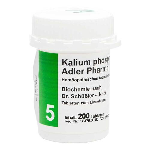 Biochemie Adler 5 Kalium phosphoricum D 6 Tabletten  - 1