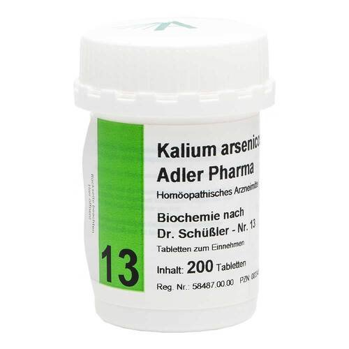 Biochemie Adler 13 Kalium arsenicosum D 12 Tabletten  - 1