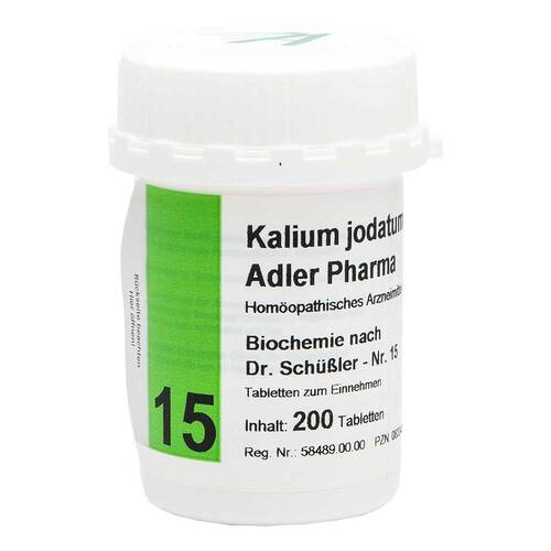 BIOCHEMIE Adler 15 Kalium jodatum D 12 Tabletten - 1