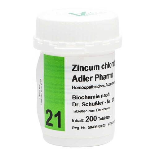 BIOCHEMIE Adler 21 Zincum chloratum D 12 Tabletten - 1