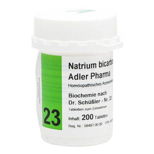 Biochemie Adler 23 Natrium bicarbonicum D 12 Tabletten  - 1