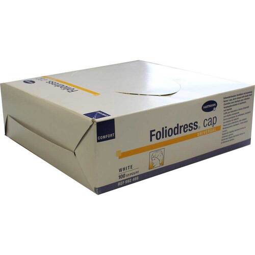 FOLIODRESS Cap Comfort Universal wei&szlig; OP-Hauben - 1