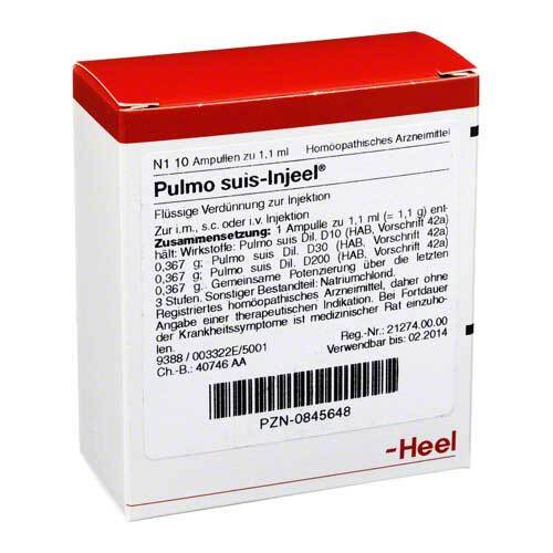 PULMO SUIS Injeel Ampullen - 1