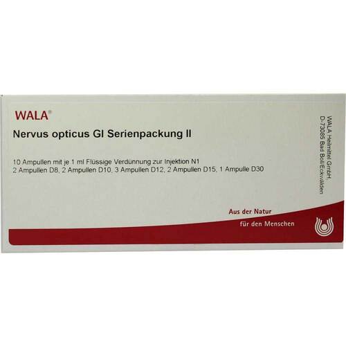 NERVUS OPTICUS GL Serienpackung 2 Ampullen - 1