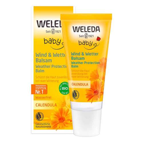 Weleda baby Calendula Wind- und Wetterbalsam - 1