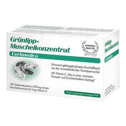 Gr&uuml;nlippmuschel Konzentrat Kapseln - 1