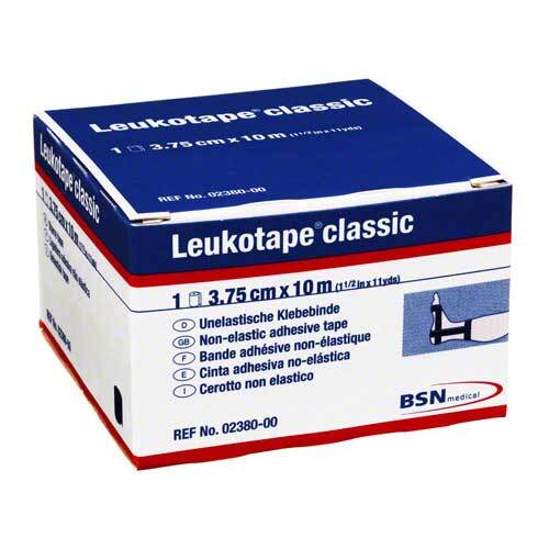 Leukotape Classic 3,75 cmx10 m schwarz - 1