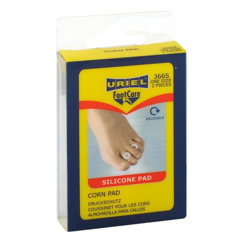H&uuml;hneraugen Druckschutz Silikon Pflaster - 1