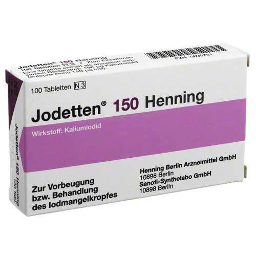 Jodetten 150 Henning Tabletten - 1