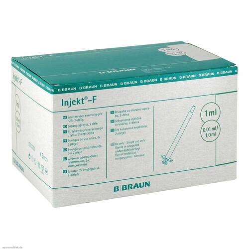 Injekt F Feindosierungsspr.1 ml ohne Kan&uuml;le - 1