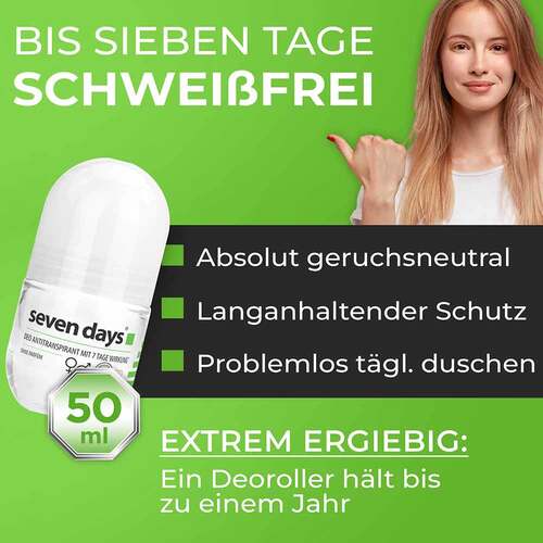 SEVEN DAYS Das Antitranspirant Roll-on Big Ball - 7