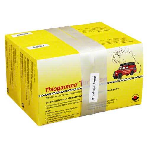Thiogamma Turbo Set Injektionsflaschen - 1
