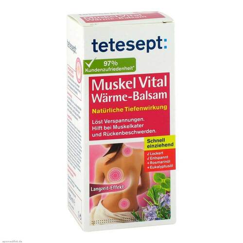 Tetesept Muskel Vital W&auml;rme-Balsam - 1
