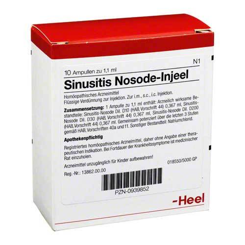 SINUSITIS Nosode Injeel Ampullen - 1