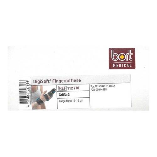 Bort Digisoft Fingerorthese Gr&ouml;&szlig;e 2 blau - 2