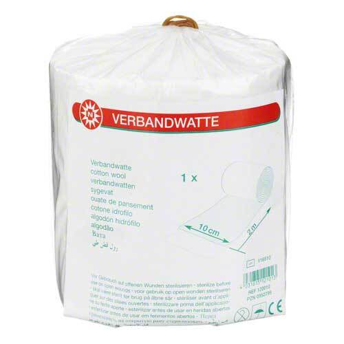 VERBANDWATTE gerollt 10 cmx2 m - 1