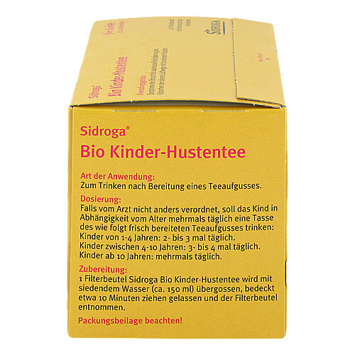 Sidroga Bio Kinder-Hustentee Filterbeutel - 3