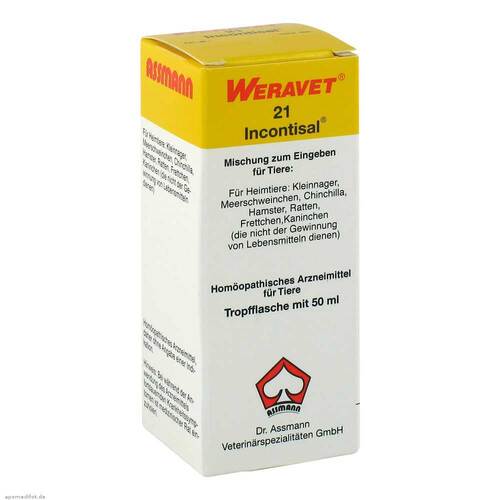 Incontisal 21 Tropfen f&uuml;r Heimtiere - 1