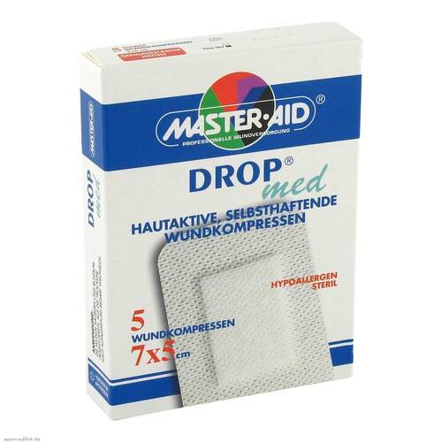 Drop med 5x7 cm Wundverband steril Master Aid - 1